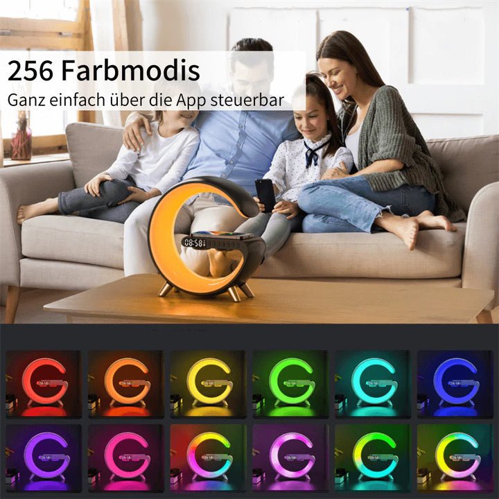 Universal shoppers - Unique atmospheric LED light with wireless charger